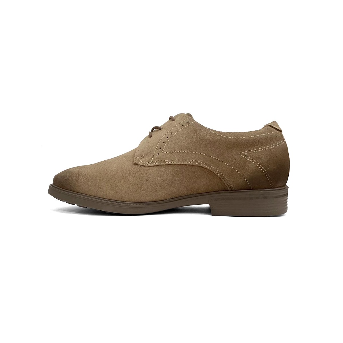 Sapato Ferracini Couro Camurça Bali 6016-709 Castanho