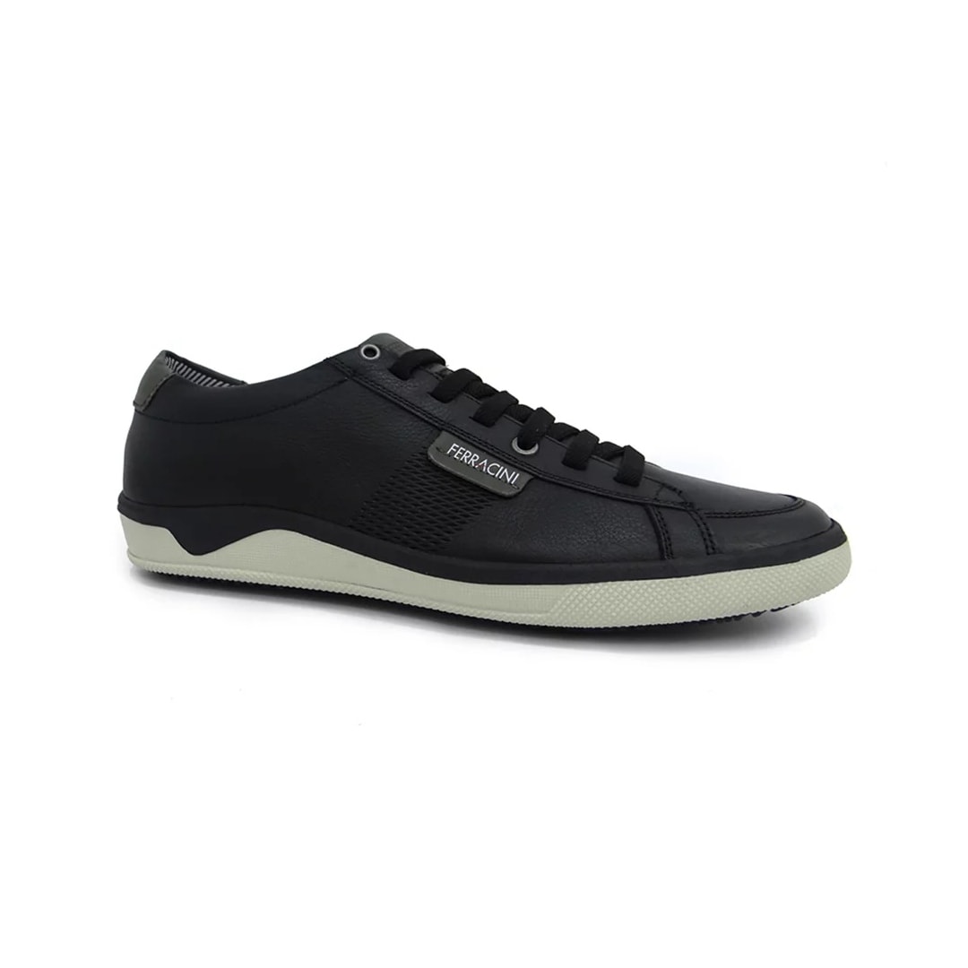 Sapato Ferracini Couro Jeep 1357D Preto
