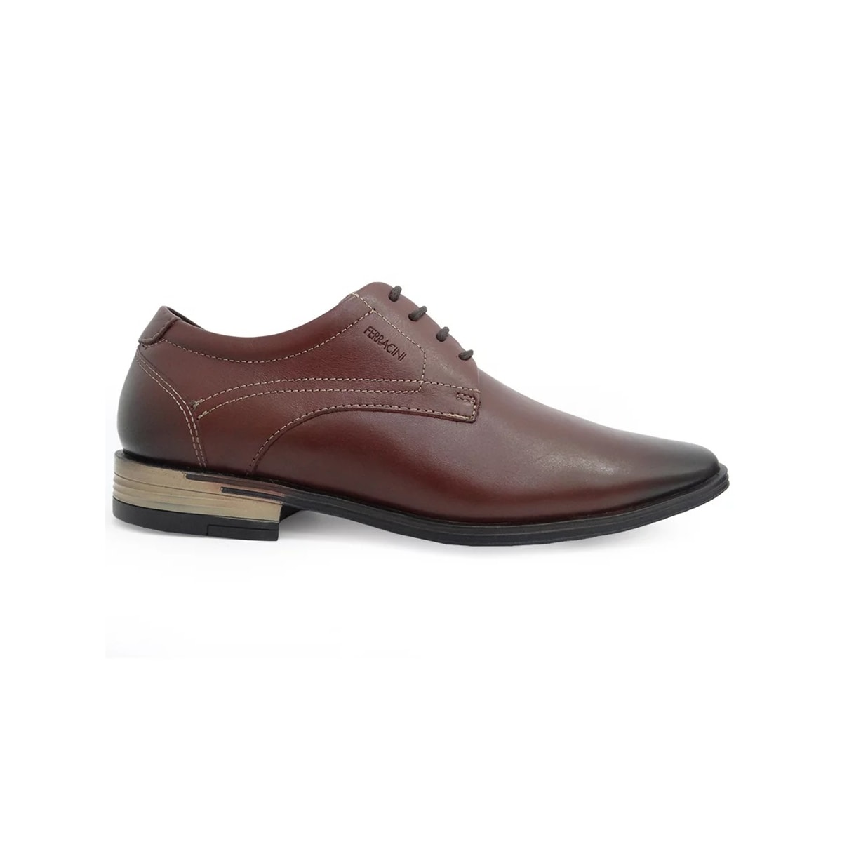 Sapato Ferracini Masculino Couro 6206-575 Havana Sapato Ferracini Masculino Couro 6206-575 Havana