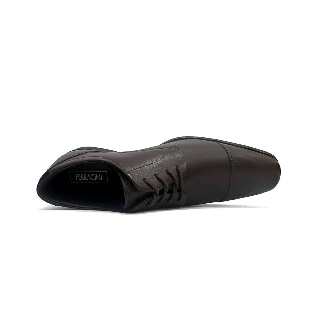 Sapato Ferracini Masculino Couro London 4460-281 Mogno Sapato Ferracini Masculino Couro London 4460-281 Mogno