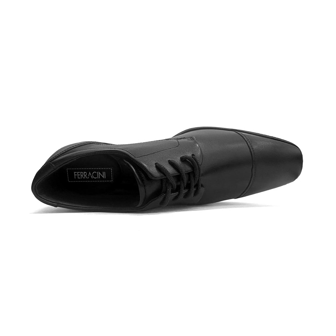 Sapato Ferracini Masculino Couro London 4460-281 Preto