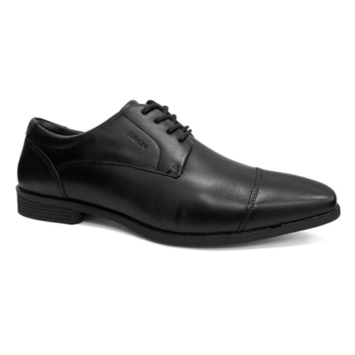 Sapato Ferracini Masculino Couro London 4460-281 Preto
