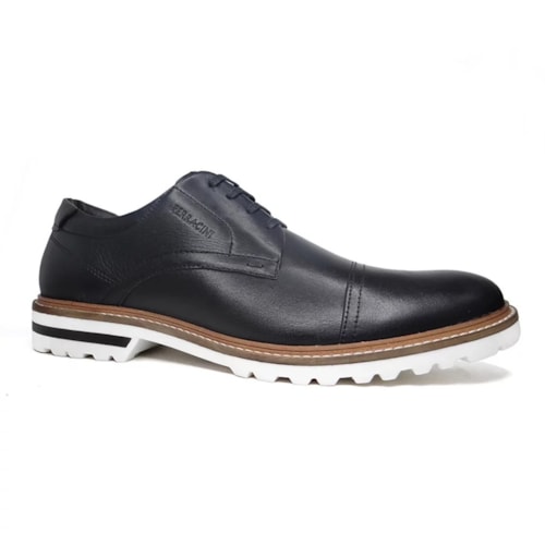 Sapato Ferracini Masculino de Couro 3401-672G Preto