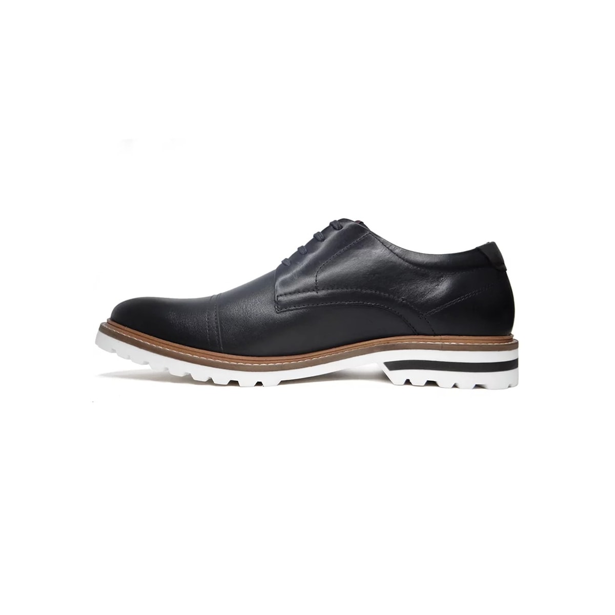 Sapato Ferracini Masculino de Couro 3401-672G Preto Sapato Ferracini Masculino de Couro 3401-672G Preto