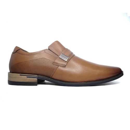 Detalhe - Sapato Ferracini Masculino de Couro 6208-575I Whisky