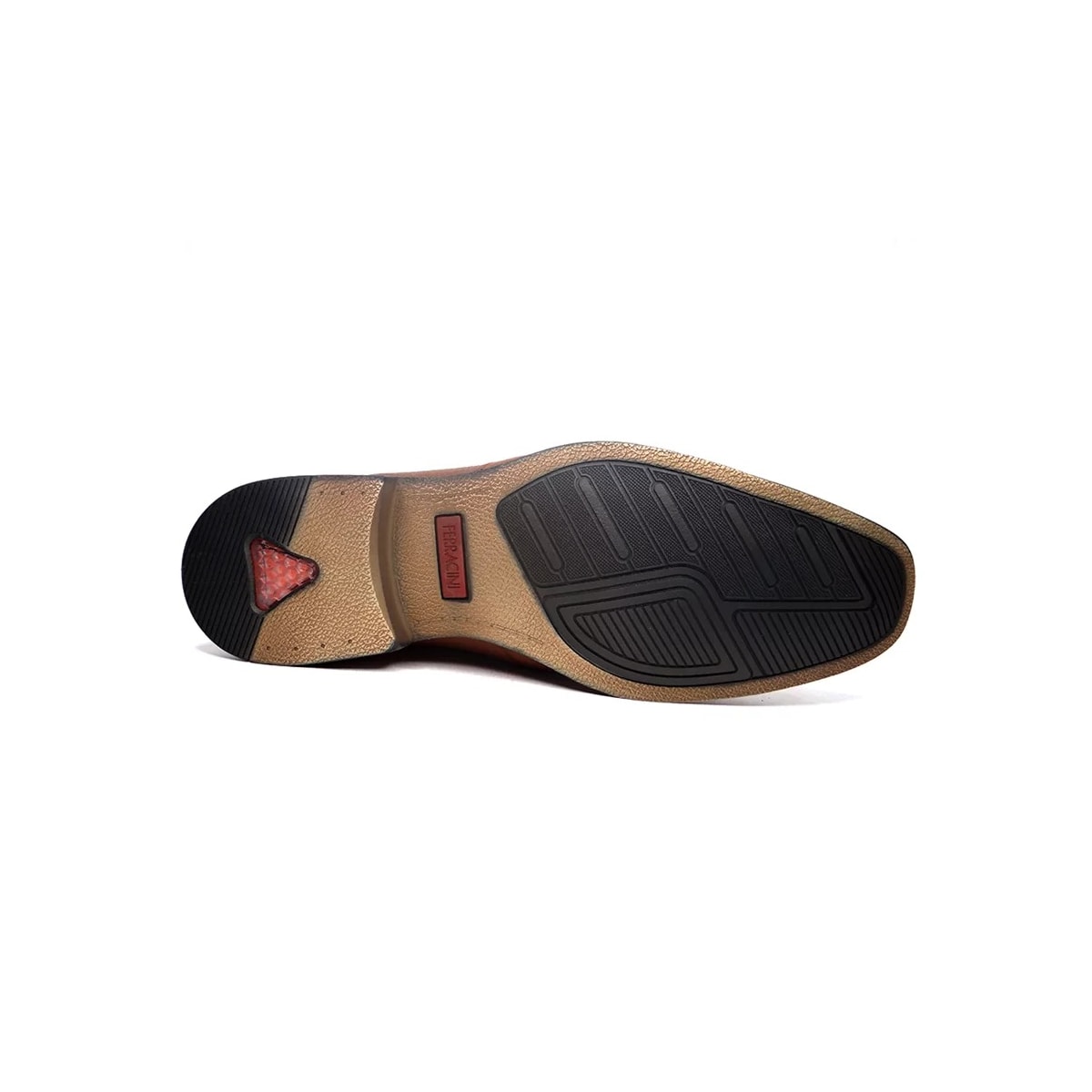 Sapato Ferracini Masculino de Couro 6208-575I Whisky