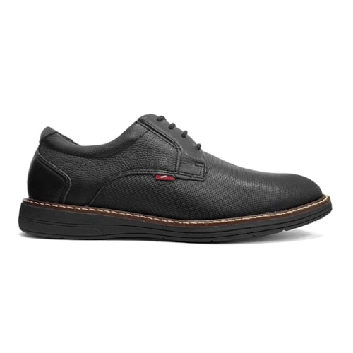 Detalhe - Sapato Ferracini Masculino Kingston 6152-675N Preto
