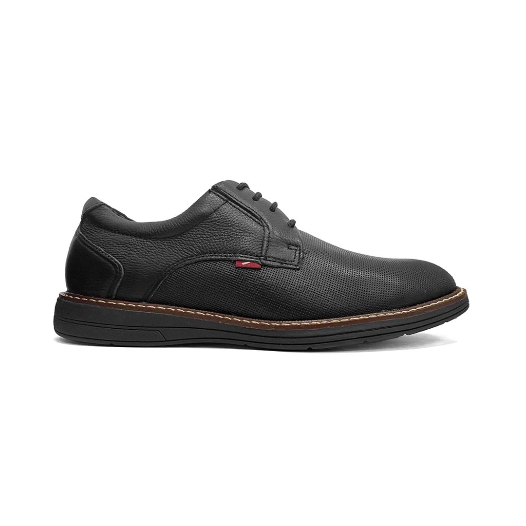 Sapato Ferracini Masculino Kingston 6152-675N Preto