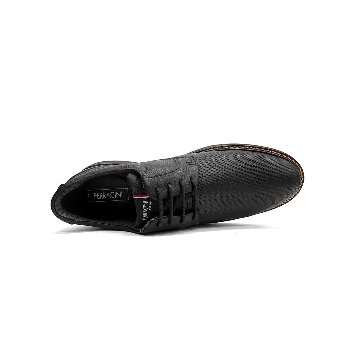 Sapato Ferracini Masculino Kingston 6152-675N Preto Sapato Ferracini Masculino Kingston 6152-675N Preto