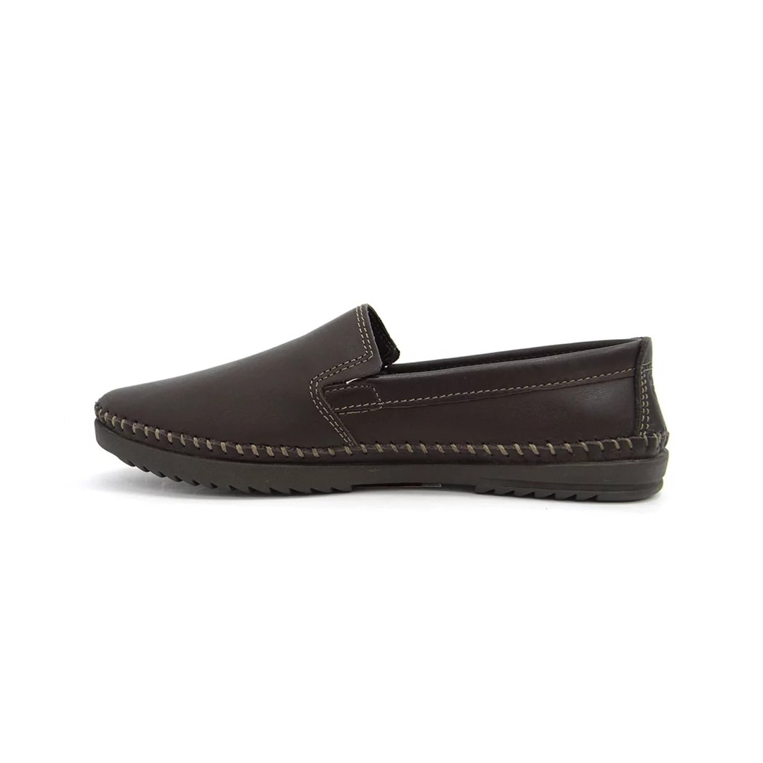 Sapato Freeway Mocassim de Couro Logan 4 Turim Malbec