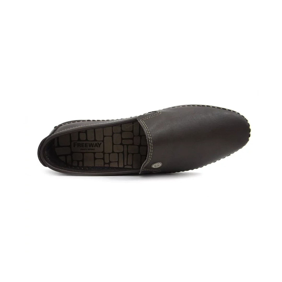 Sapato Freeway Mocassim de Couro Logan 4 Turim Malbec