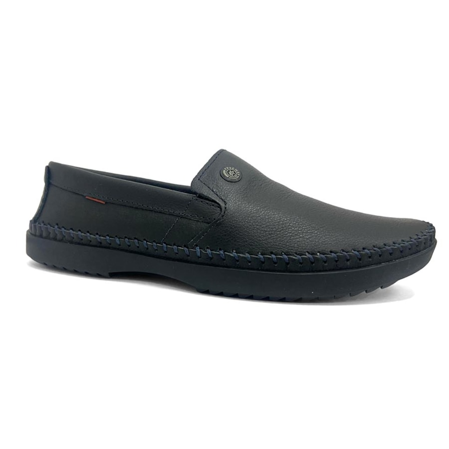 Sapato Freeway Mocassim De Couro Logan Soft Angel Night