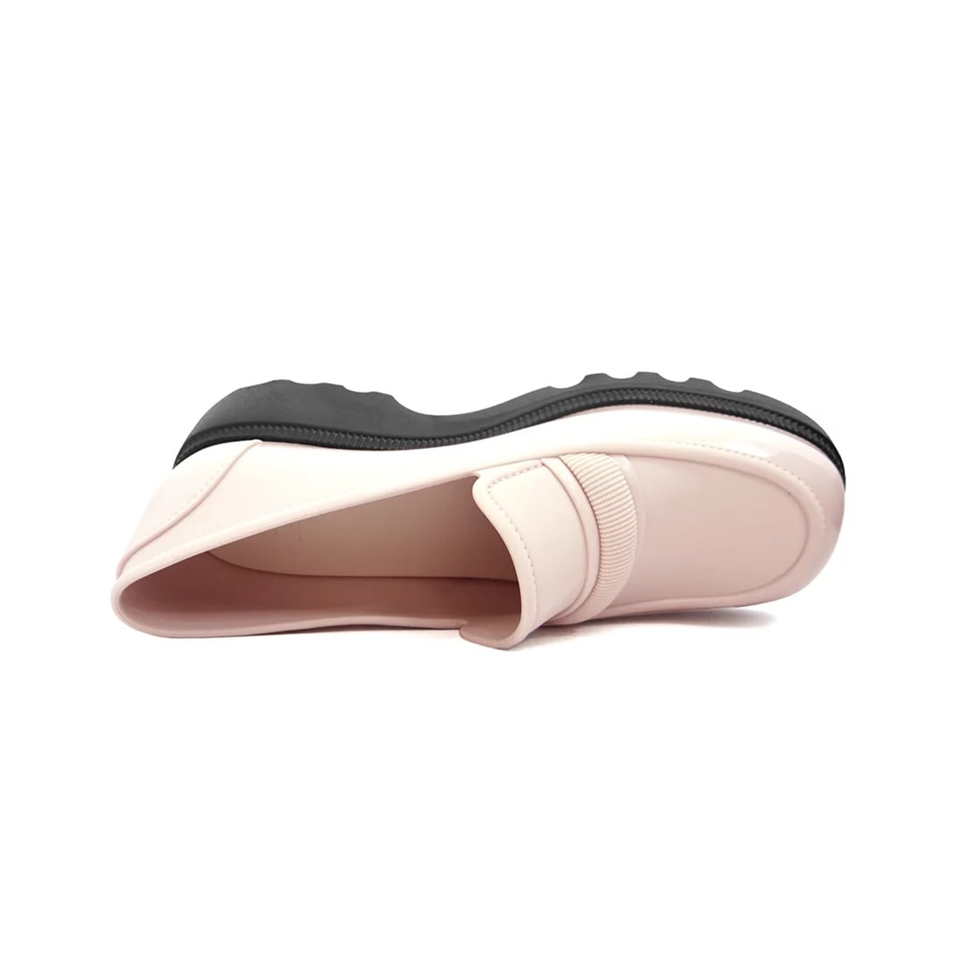 Sapato Grendene Zaxy Mocassim Flow Loafer 18822 Off White Escuro