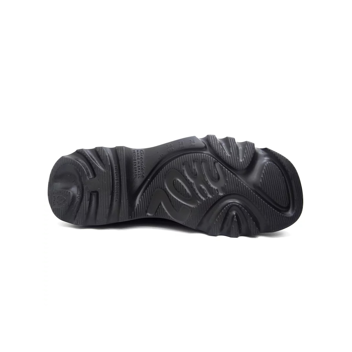 Sapato Grendene Zaxy Mocassim Flow Loafer 18822 Preto