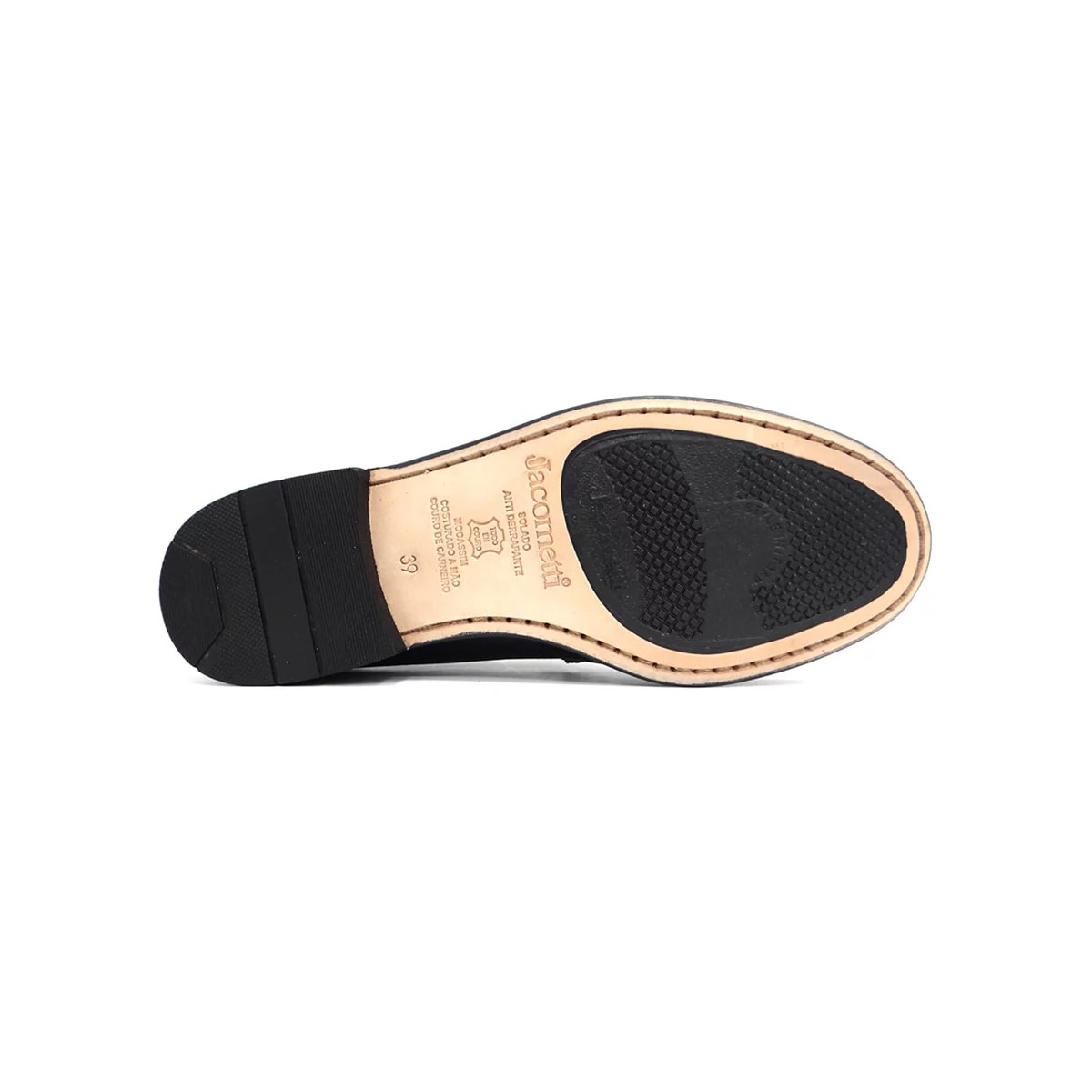 Sapato Jacometti Mocassim 001 Jac Preto