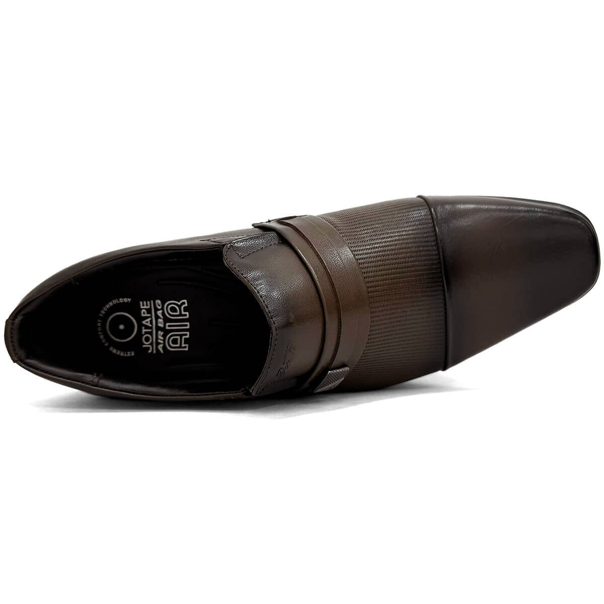 Sapato Jota Pe Air Winner Social De Couro Air Bag 13149 Dark Brown Sapato Jota Pe Air Winner Social De Couro Air Bag 13149 Dark Brown