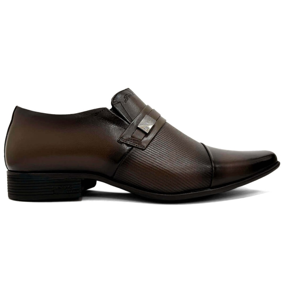 Sapato Jota Pe Air Winner Social De Couro Air Bag 13149 Dark Brown Sapato Jota Pe Air Winner Social De Couro Air Bag 13149 Dark Brown