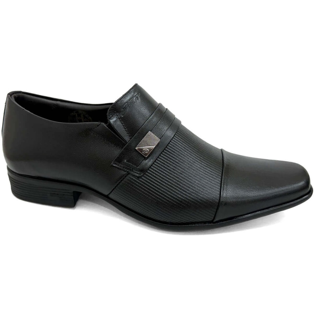 Sapato Jota Pe Air Winner Social De Couro Air Bag 13149 Preto Sapato Jota Pe Air Winner Social De Couro Air Bag 13149 Preto