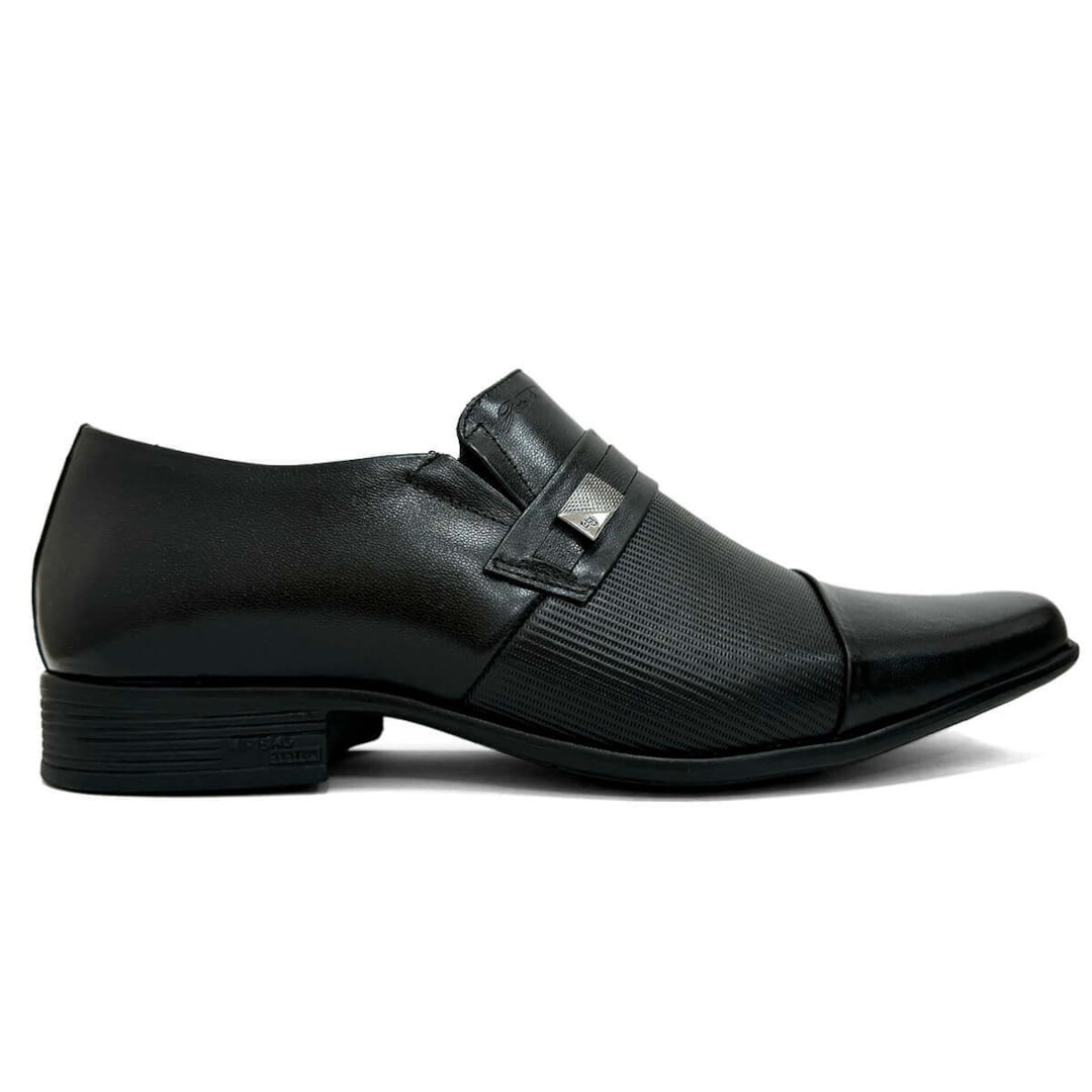 Sapato Jota Pe Air Winner Social De Couro Air Bag 13149 Preto Sapato Jota Pe Air Winner Social De Couro Air Bag 13149 Preto