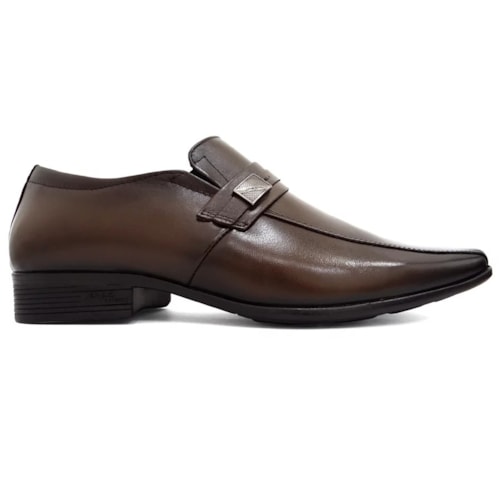 Detalhe - Sapato Jota Pe Masculino Air Magic 77504 Dark Brown