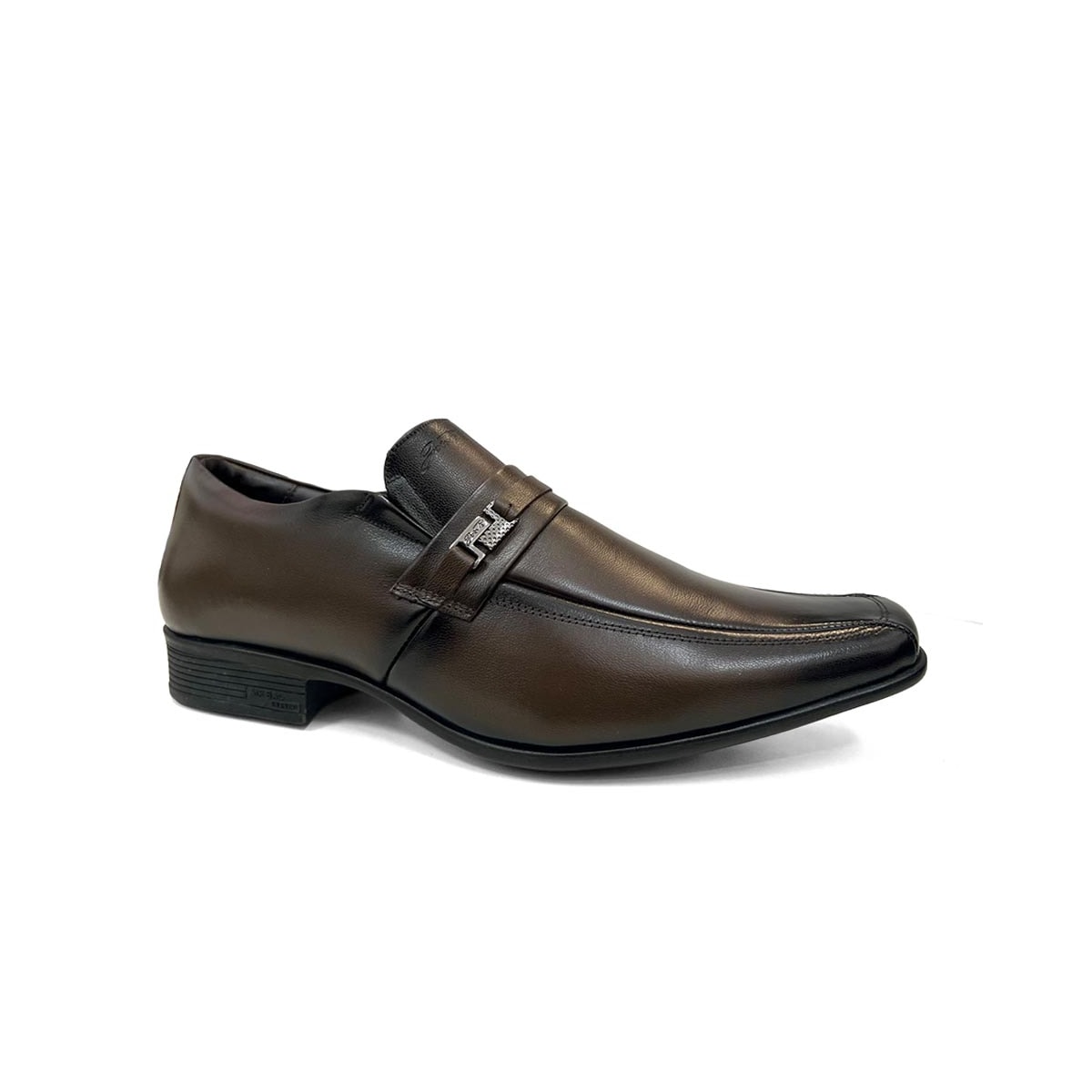 Sapato Jota Pe Masculino Couro 3084 Dark Brown