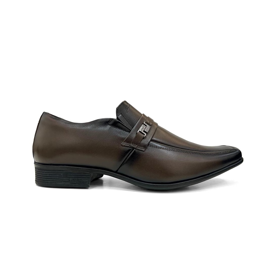 Sapato Jota Pe Masculino Couro 3084 Dark Brown