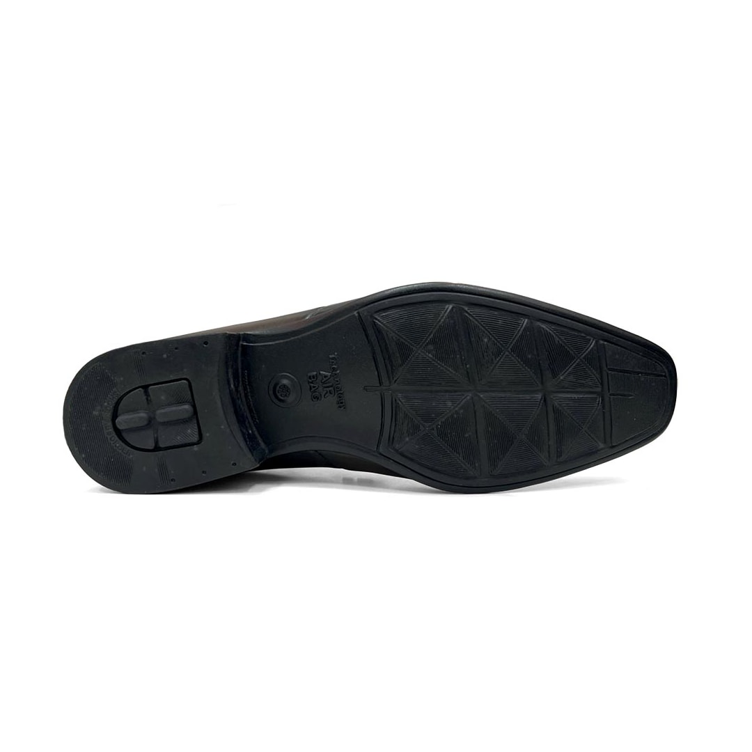 Sapato Jota Pe Masculino Couro 3084 Dark Brown