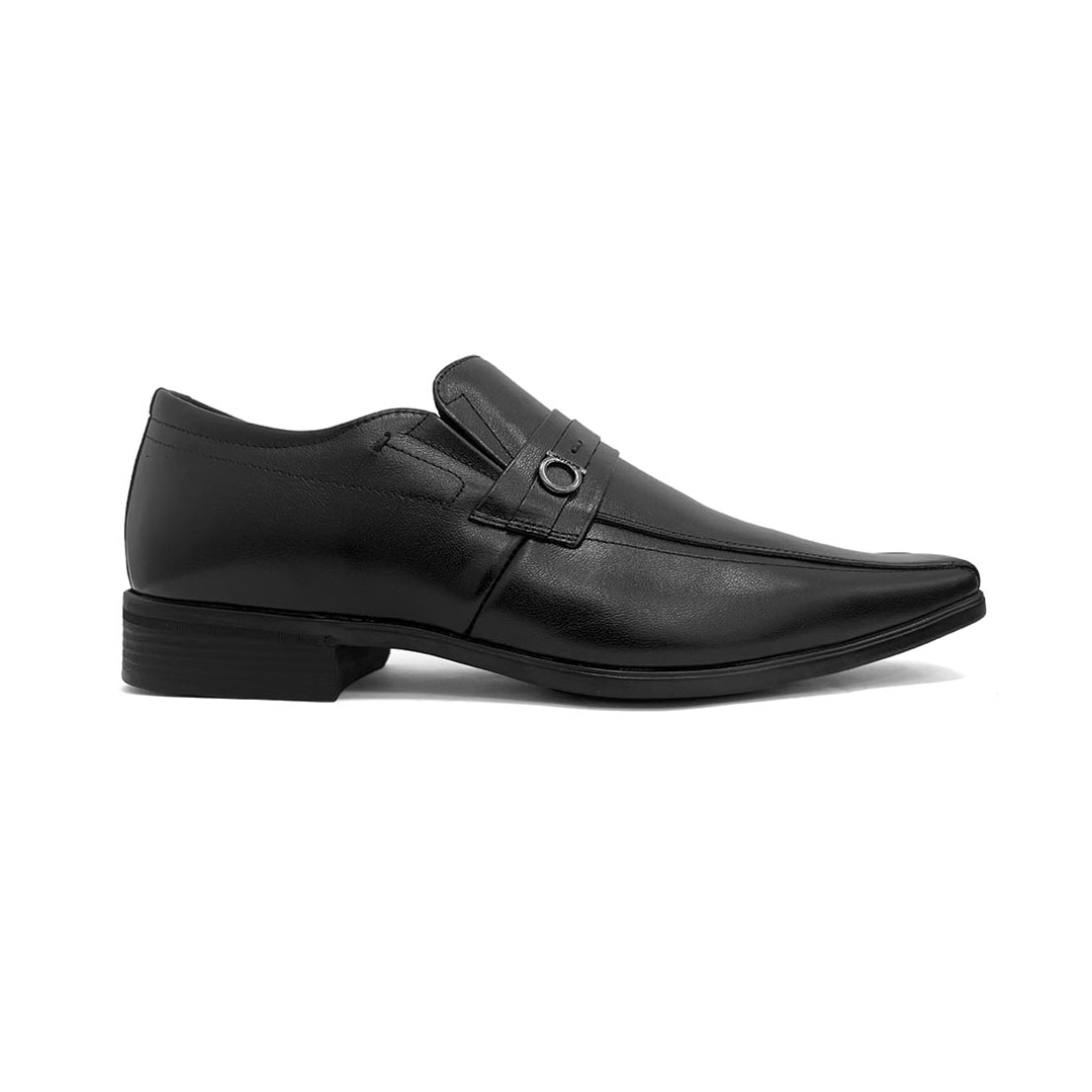 Sapato Jota Pe Masculino Couro 89002 Preto