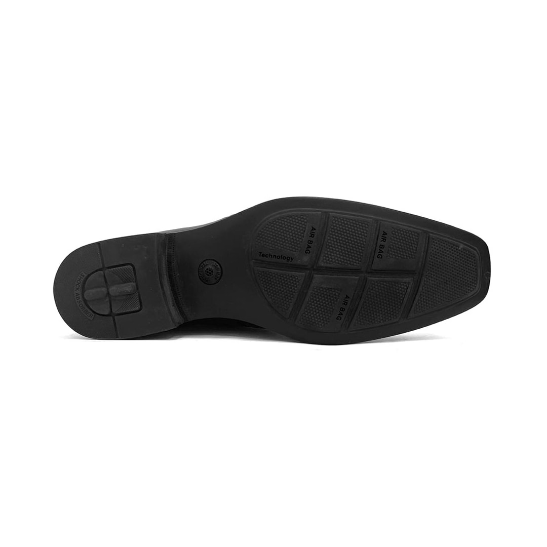 Sapato Jota Pe Masculino Couro 89002 Preto