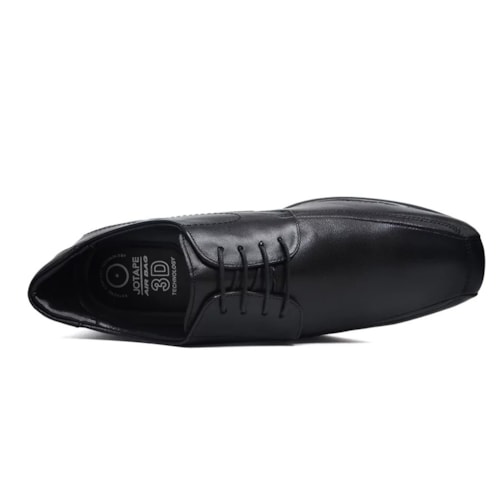 Sapato Jota Pe Social 3d Air King 71454 Preto