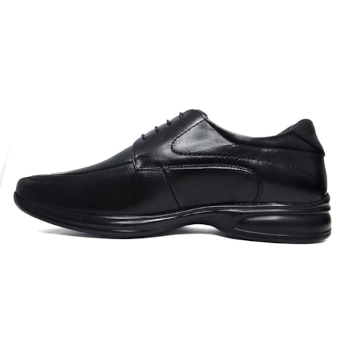 Detalhe - Sapato Jota Pe Social 3d Air King 71454 Preto