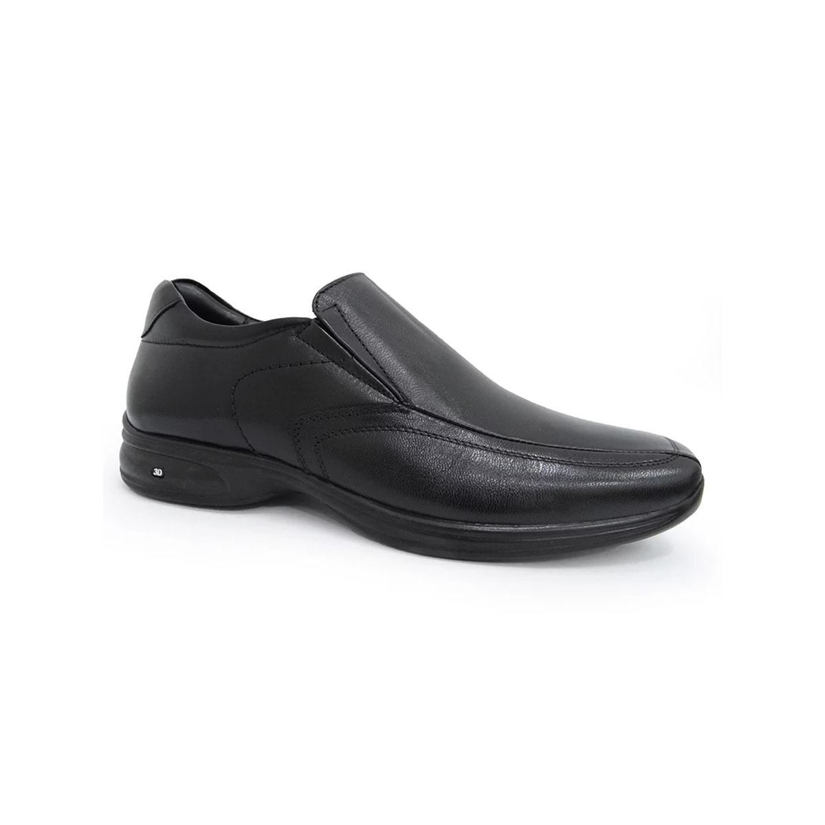 Sapato Jota Pe Social 3D Air King 71455 Preto Sapato Jota Pe Social 3D Air King 71455 Preto