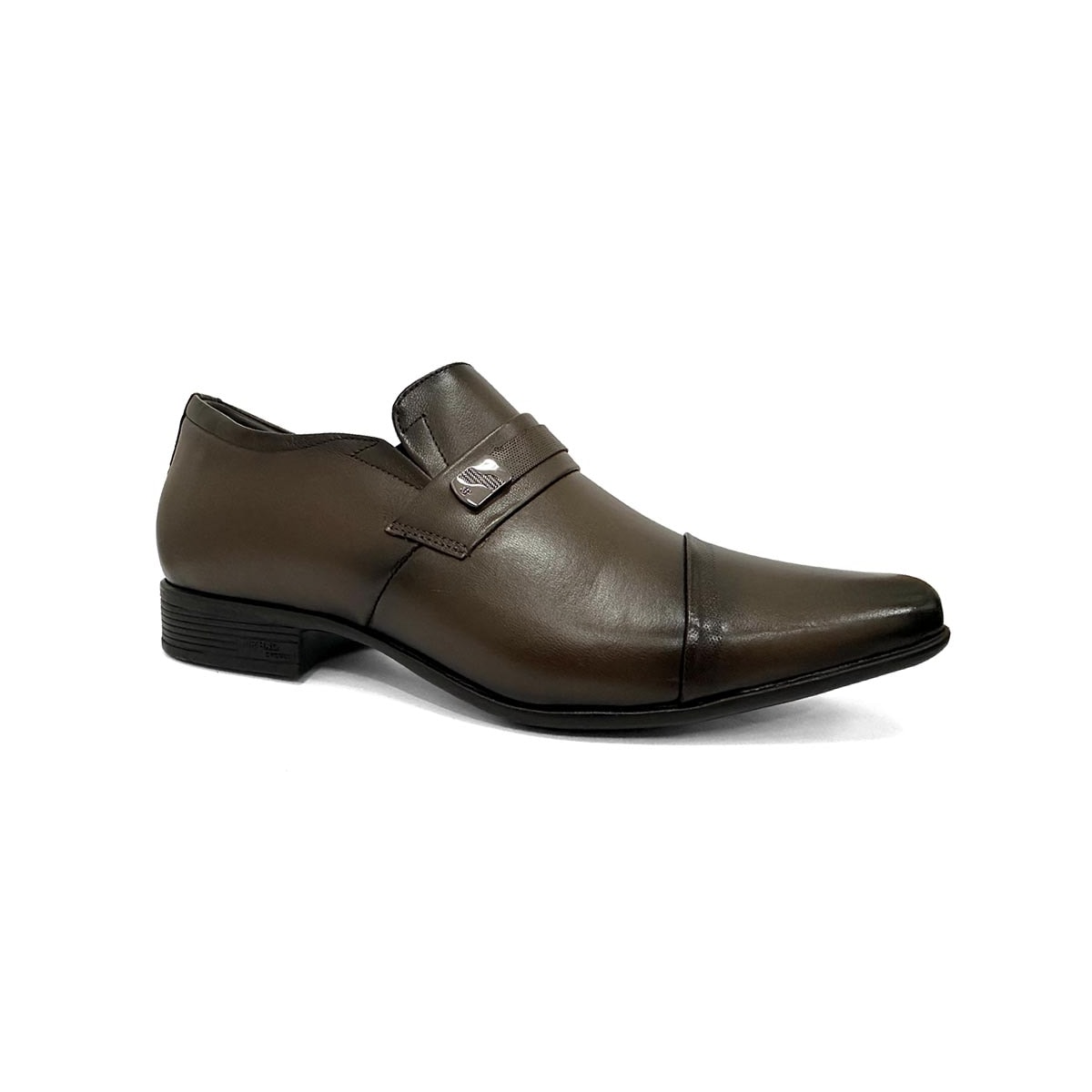 Sapato Jota Pe Social Couro Air Bag Altura 79010 Dark Brown Sapato Jota Pe Social Couro Air Bag Altura 79010 Dark Brown