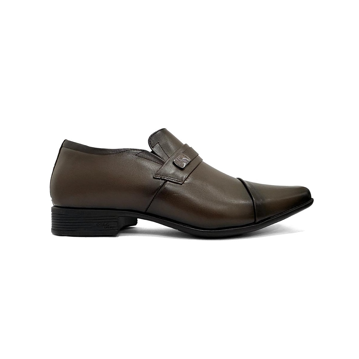 Sapato Jota Pe Social Couro Air Bag Altura 79010 Dark Brown Sapato Jota Pe Social Couro Air Bag Altura 79010 Dark Brown
