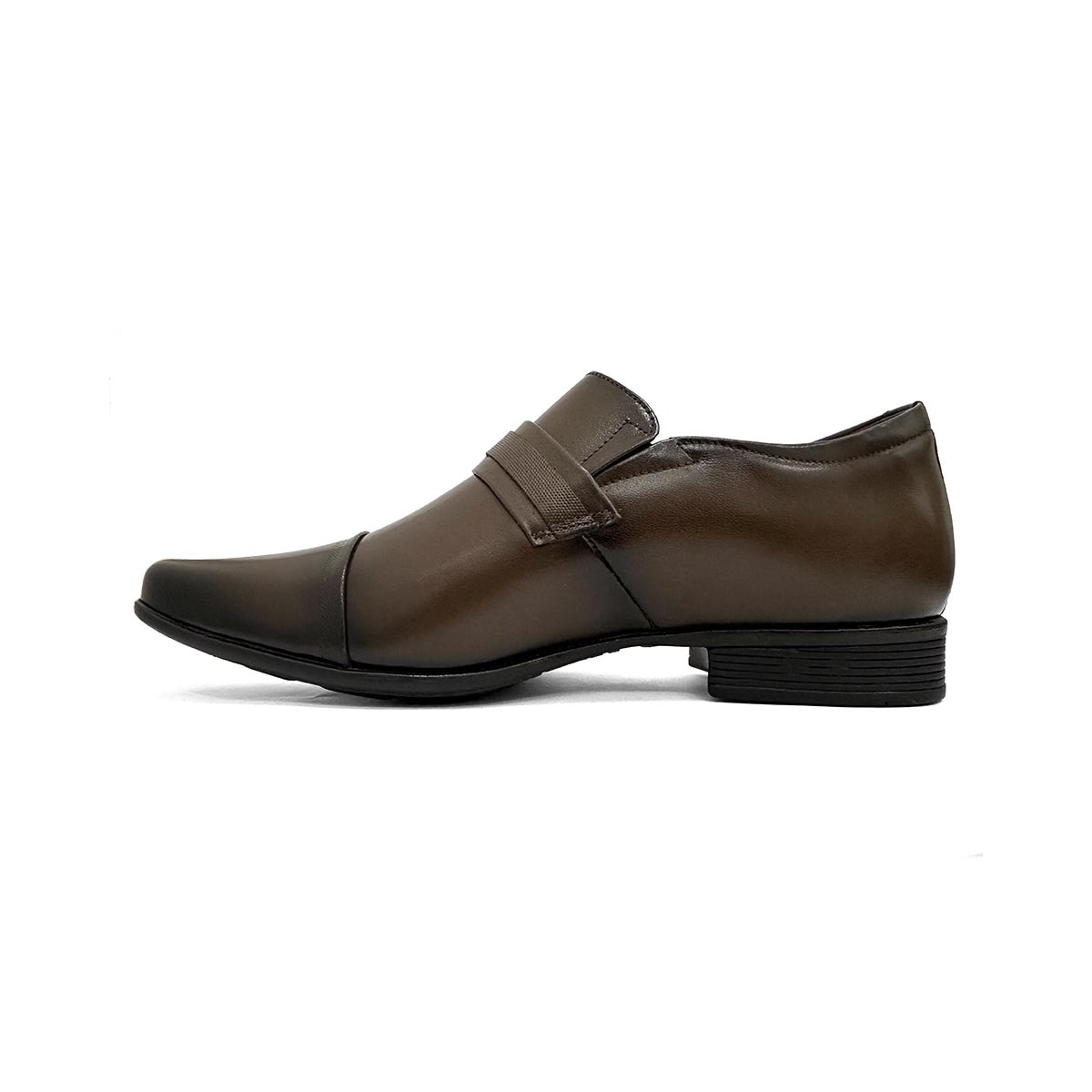 Sapato Jota Pe Social Couro Air Bag Altura 79010 Dark Brown Sapato Jota Pe Social Couro Air Bag Altura 79010 Dark Brown