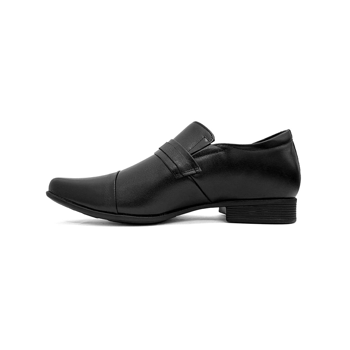 Sapato Jota Pe Social Couro Air Bag Altura 79010 Preto Sapato Jota Pe Social Couro Air Bag Altura 79010 Preto