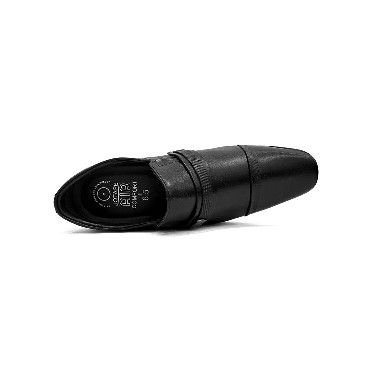 Sapato Jota Pe Social Couro Air Bag Altura 79010 Preto Sapato Jota Pe Social Couro Air Bag Altura 79010 Preto