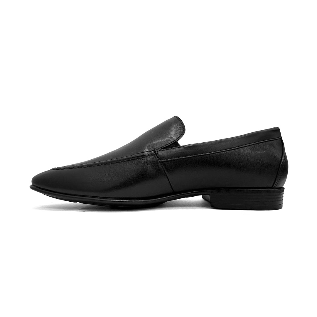 Sapato Jota Pe Social De Couro Air Bag 84857 Preto
