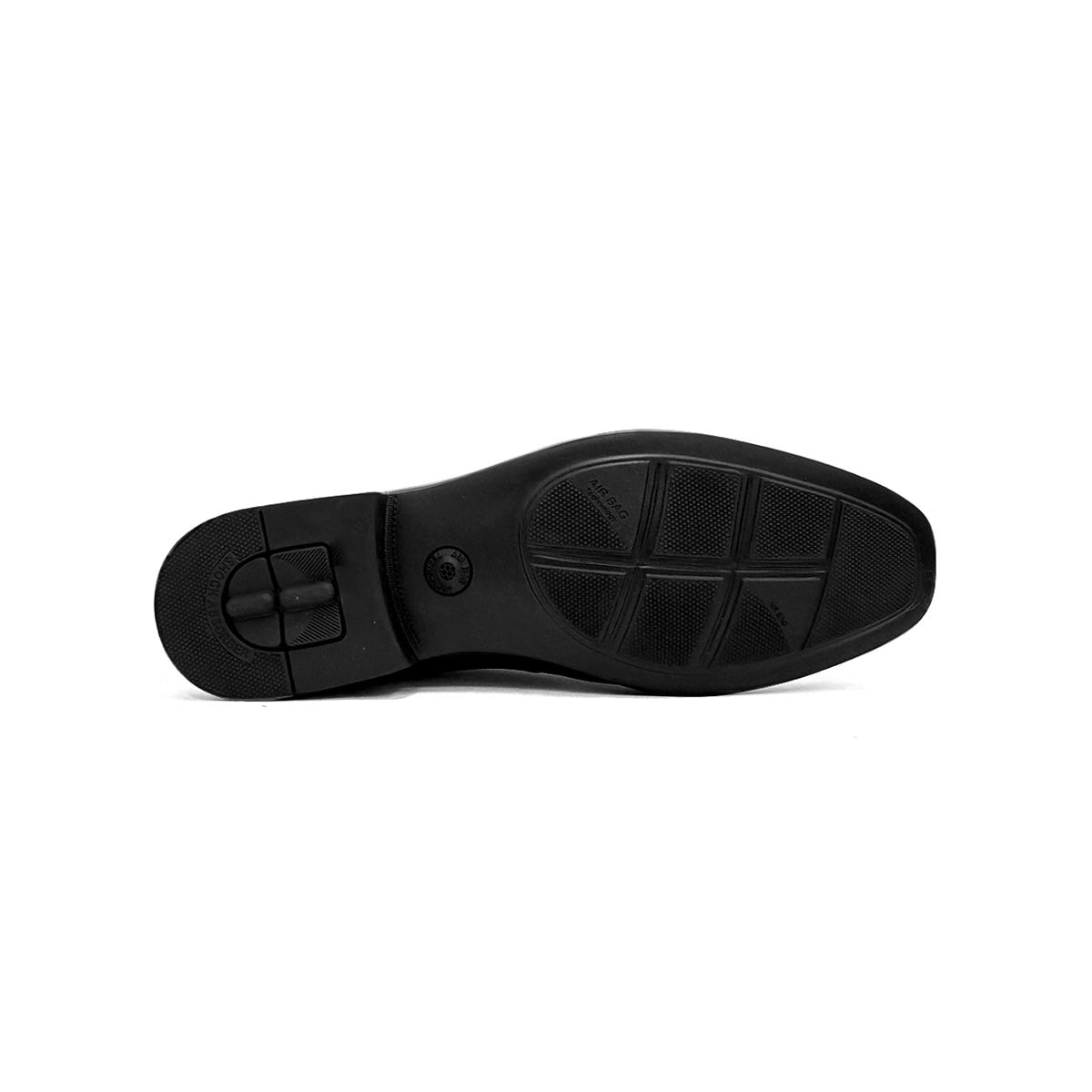 Sapato Jota Pe Social De Couro Air Bag 84857 Preto