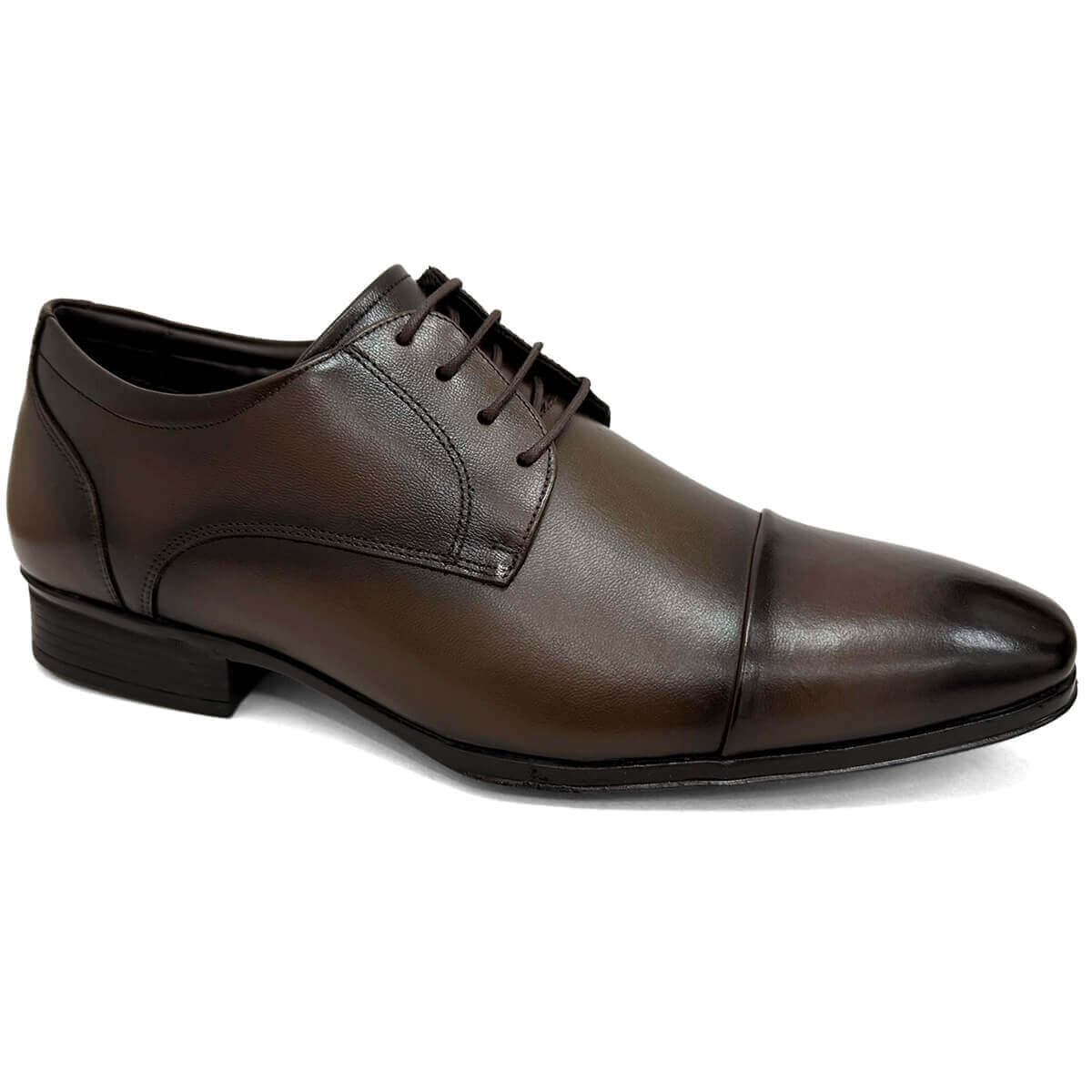 Sapato Jota Pe Social De Couro Air Walker 85052 Dark Brown Sapato Jota Pe Social De Couro Air Walker 85052 Dark Brown