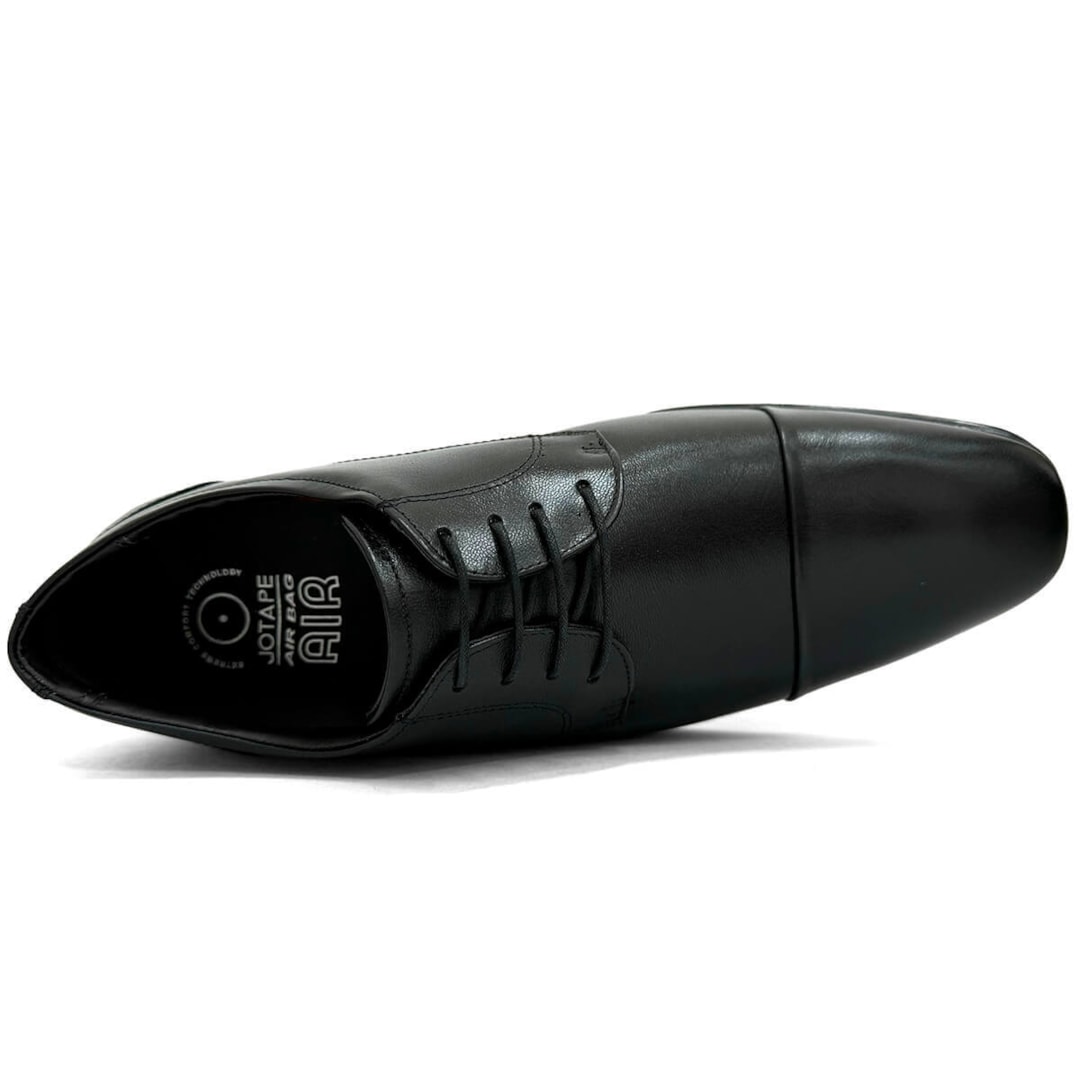 Sapato Jota Pe Social De Couro Air Walker 85052 Preto Sapato Jota Pe Social De Couro Air Walker 85052 Preto