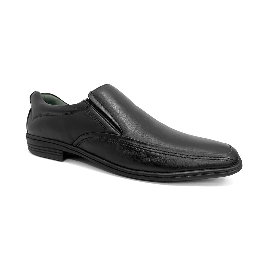 Sapato Leveterapia Masculino Couro 47403 Preto