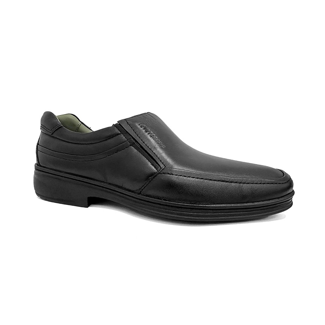 Sapato Leveterapia Masculino Couro L43102 Preto