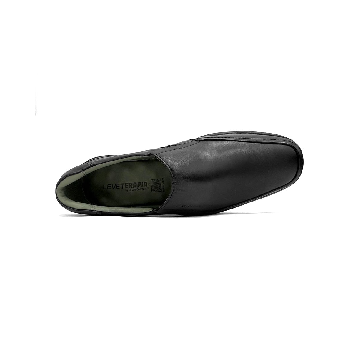 Sapato Leveterapia Masculino Couro L43102 Preto Sapato Leveterapia Masculino Couro L43102 Preto