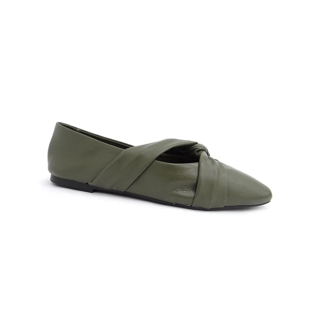 Sapato Lia Line Couro 1927.9749 Oliva Sapato Lia Line Couro 1927.9749 Oliva