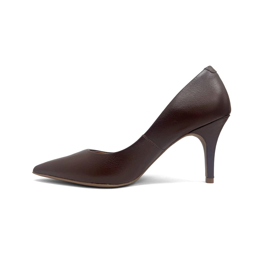 Sapato Lia Line Scarpin Em Couro 2292.71567 Marrom Sapato Lia Line Scarpin Em Couro 2292.71567 Marrom