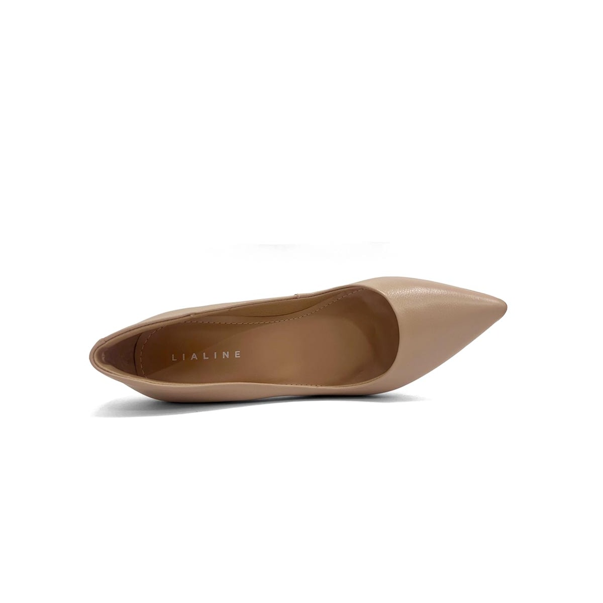 Sapato Lia Line Scarpin Em Couro 2360.71899 Nude