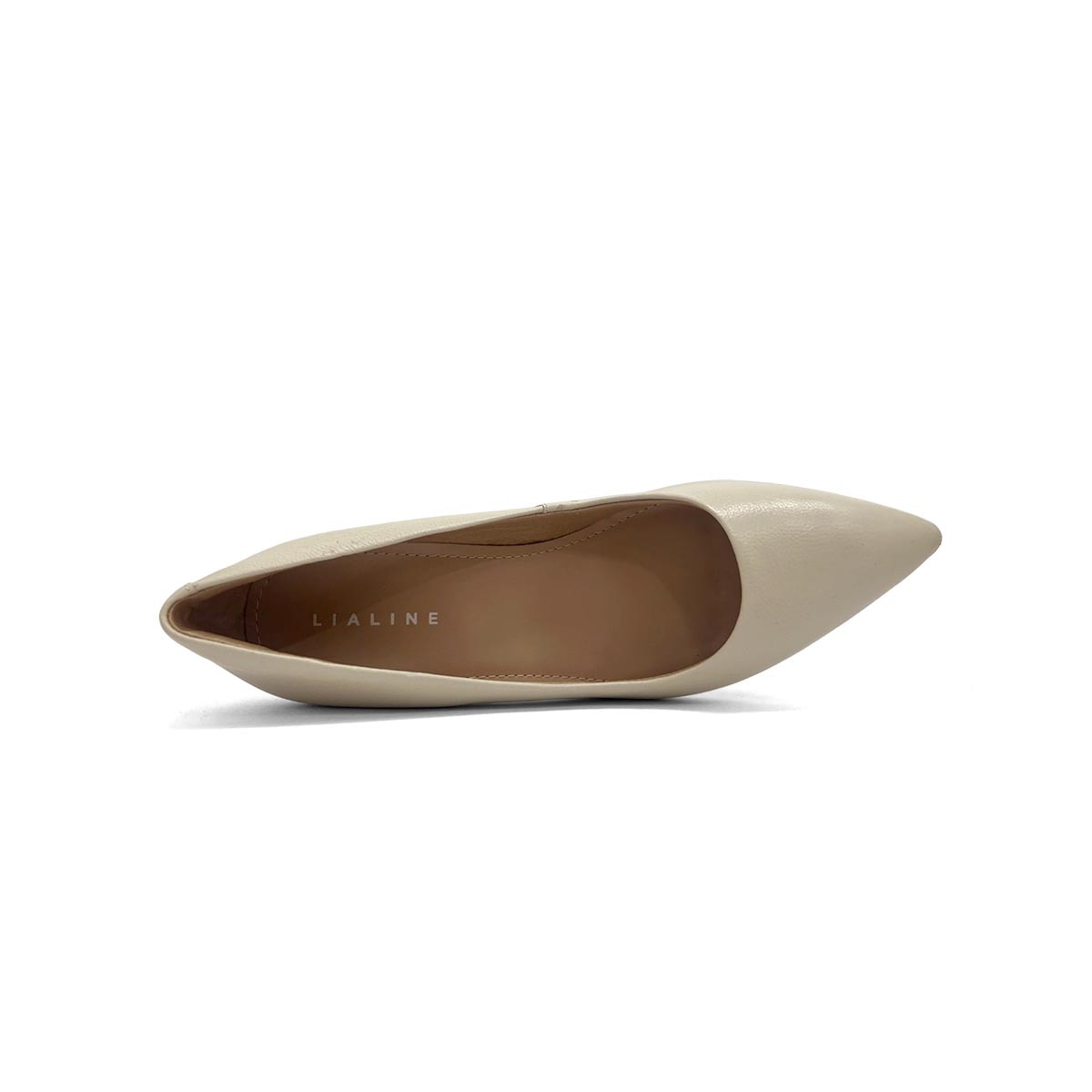 Sapato Lia Line Scarpin Em Couro 2360.71899 Off White Sapato Lia Line Scarpin Em Couro 2360.71899 Off White