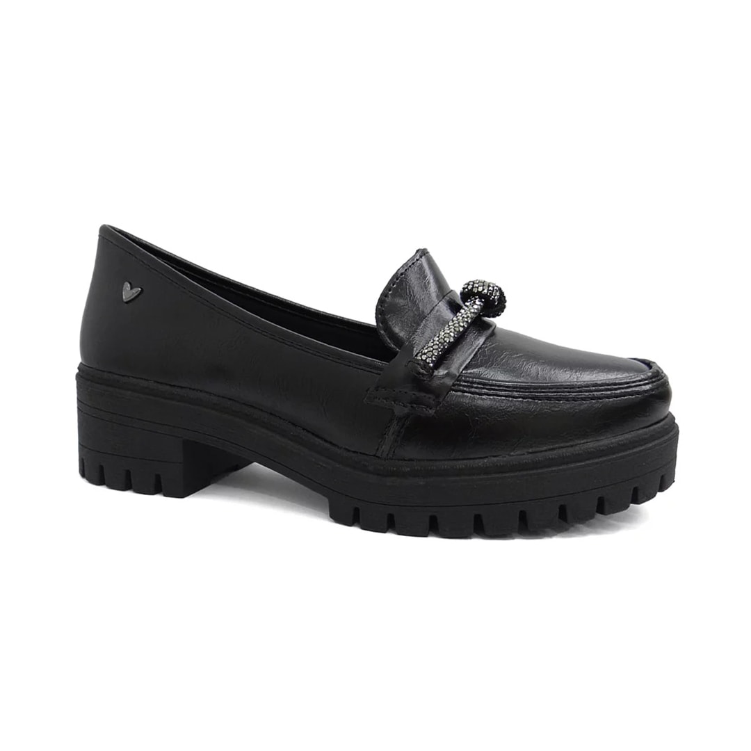 Sapato Mississipi Mocassim Loafer Q8556 Preto
