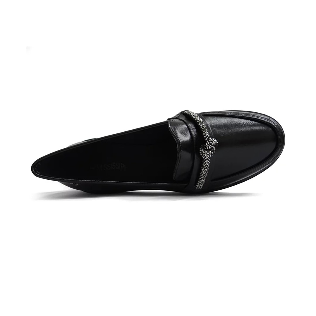 Sapato Mississipi Mocassim Loafer Q8556 Preto Sapato Mississipi Mocassim Loafer Q8556 Preto